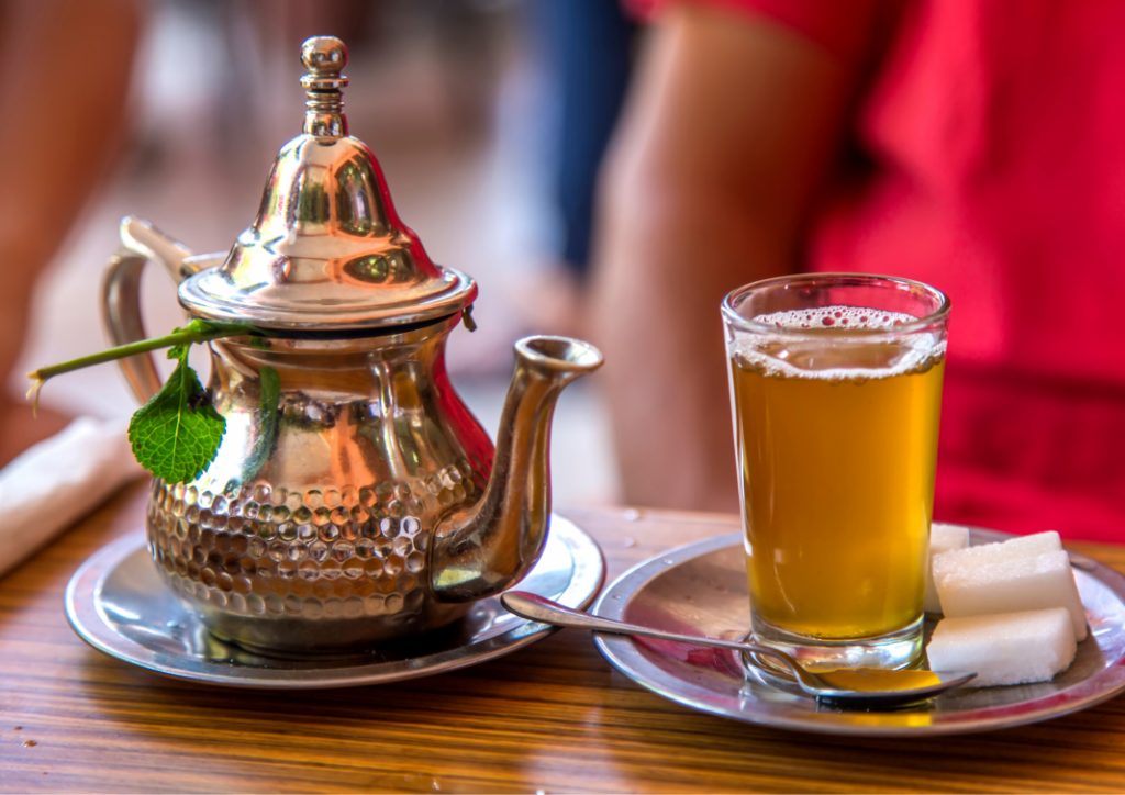 شاي النعناع المغربي